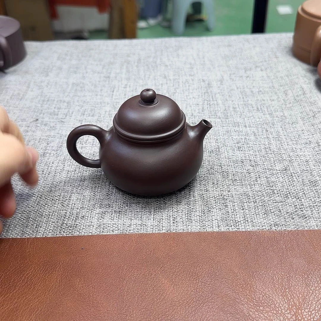 茶壶紫砂民间手艺人全手工制作