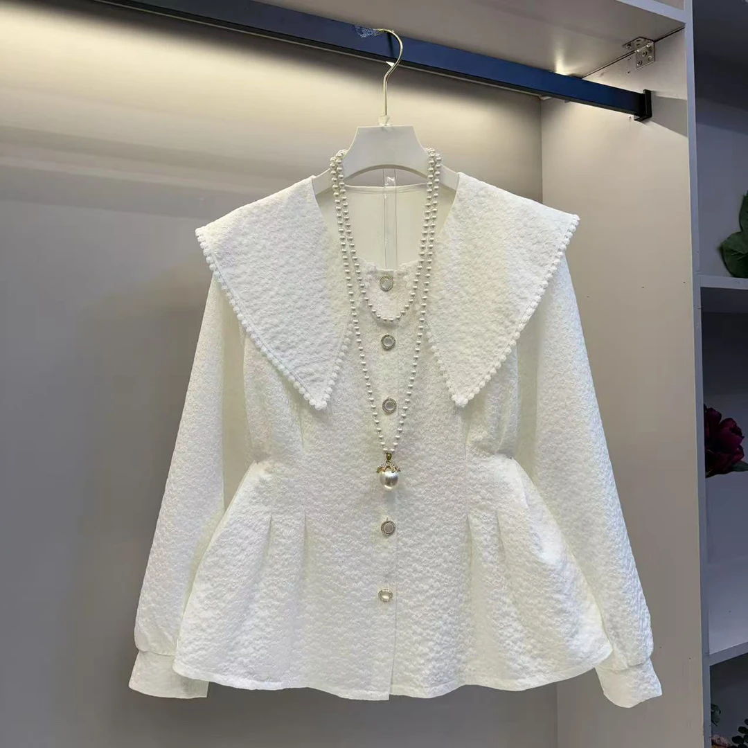 欧货新款遮肉显瘦气质百搭时尚显瘦女人衫Y