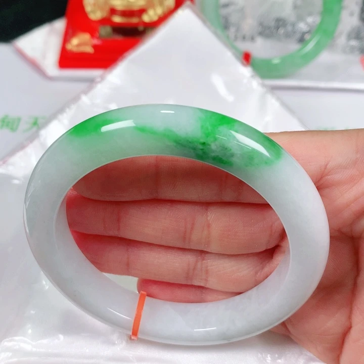 未镶嵌手镯翡翠   编号DH1224 正圈58