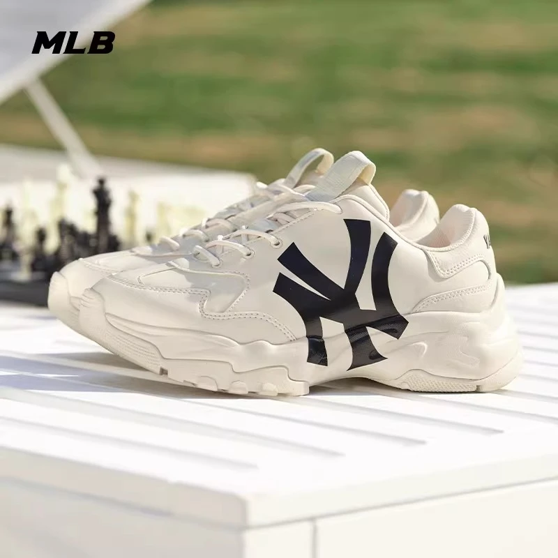MLB官方 跑者美学经典运动厚底老爹鞋休闲鞋增高秋冬 M24NSHC10