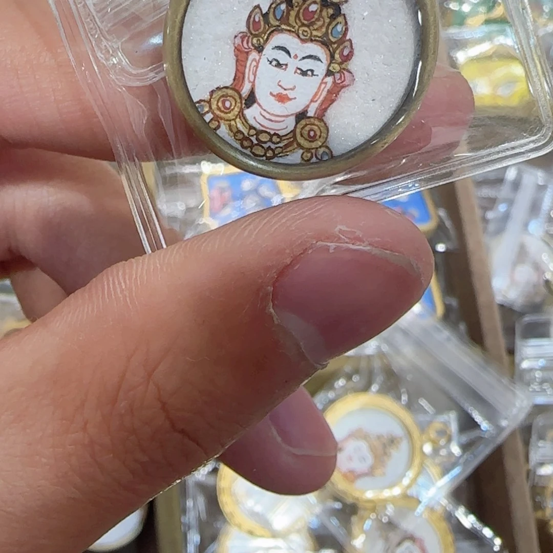 吊坠大****）木槿手绘直播间A003