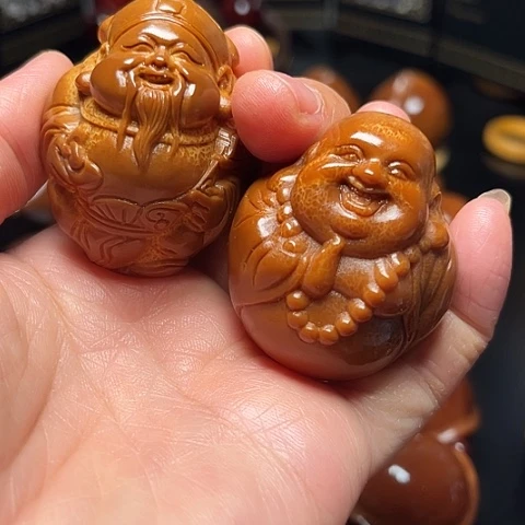 手串/手链橄榄核财迷一对66