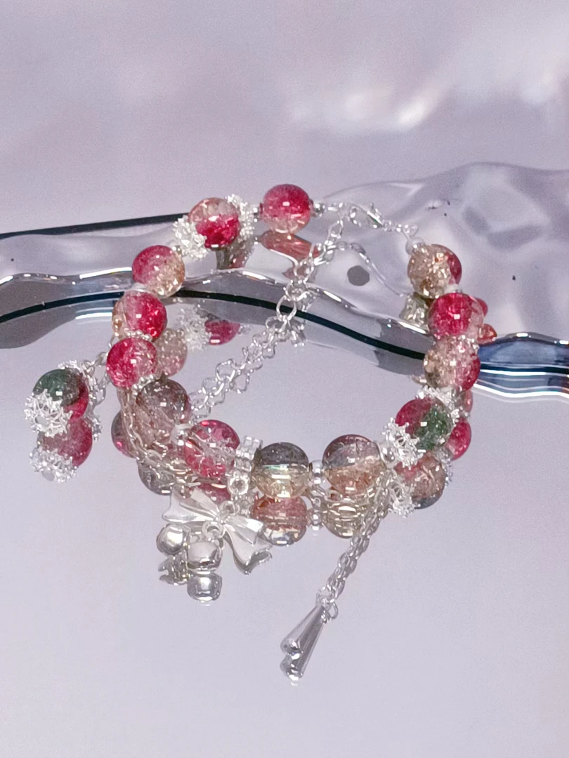 【盲盒许愿+对碰+抽卡】仙气设计感琉璃手串