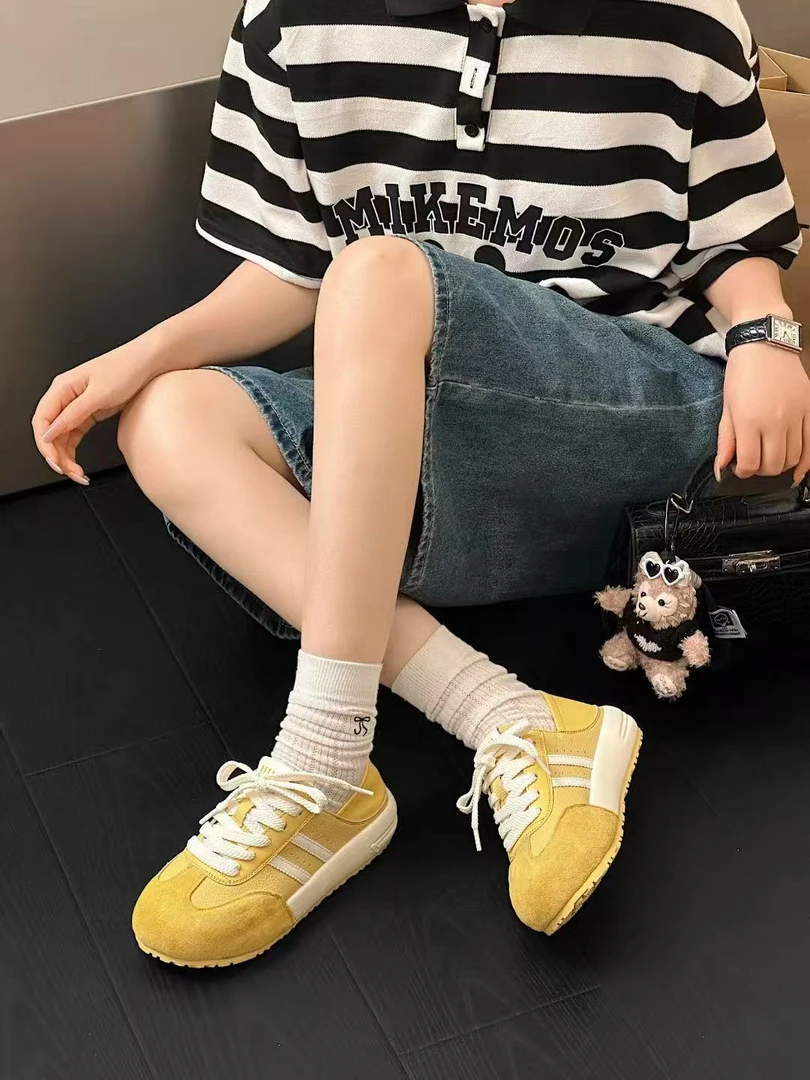 金苹果快时尚全品鞋店25285百搭运动低帮德迅