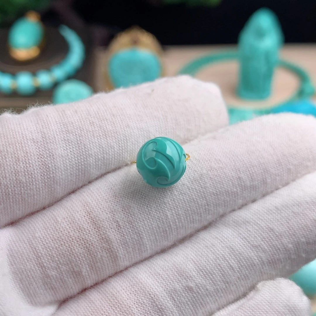 【闪购商品】绿松石珠宝半成品未镶嵌