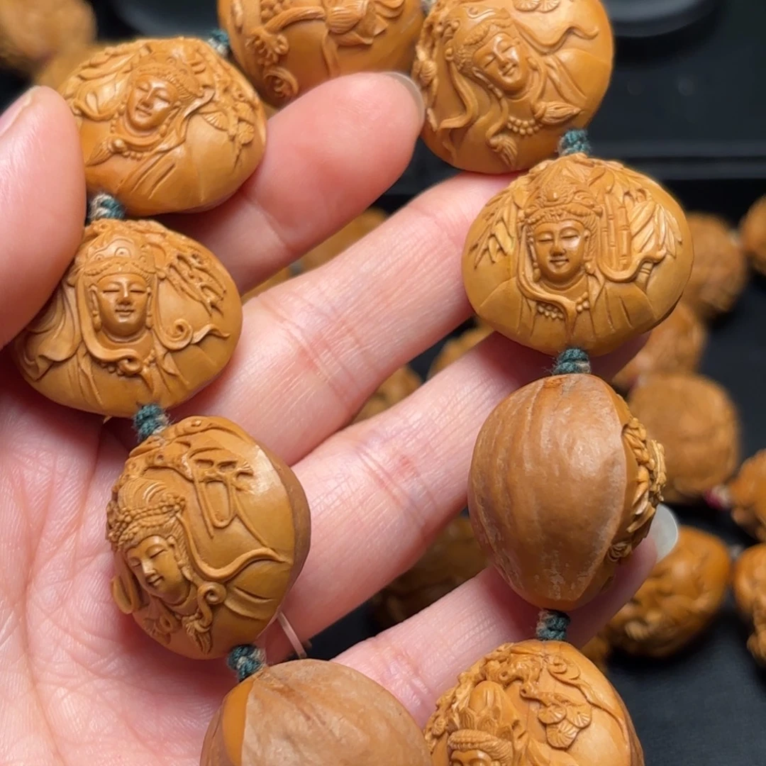 绿****手串/手链橄榄核手串