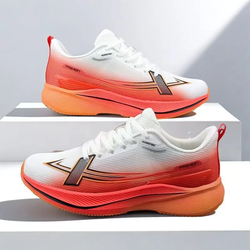 36-44码夏季网面百搭透气运动鞋学生田径体测跑鞋情侣款休闲鞋