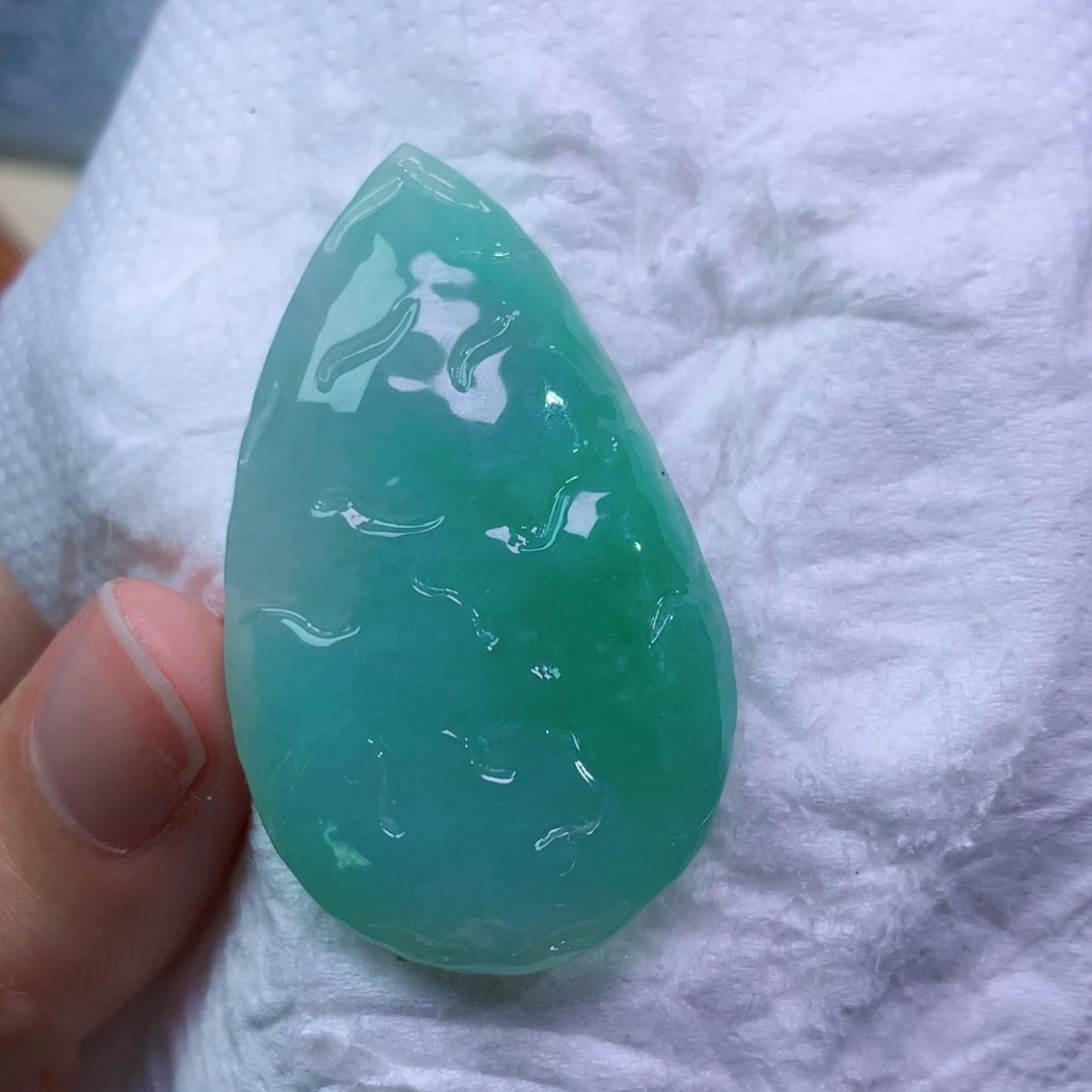 翡翠未镶嵌吊坠(不含链) 3566