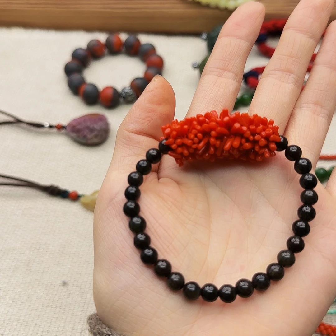 蛇纹石玉颈饰未镶嵌用****8