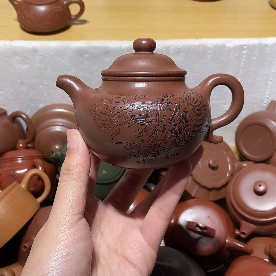 紫砂茶壶宜兴紫砂壶35