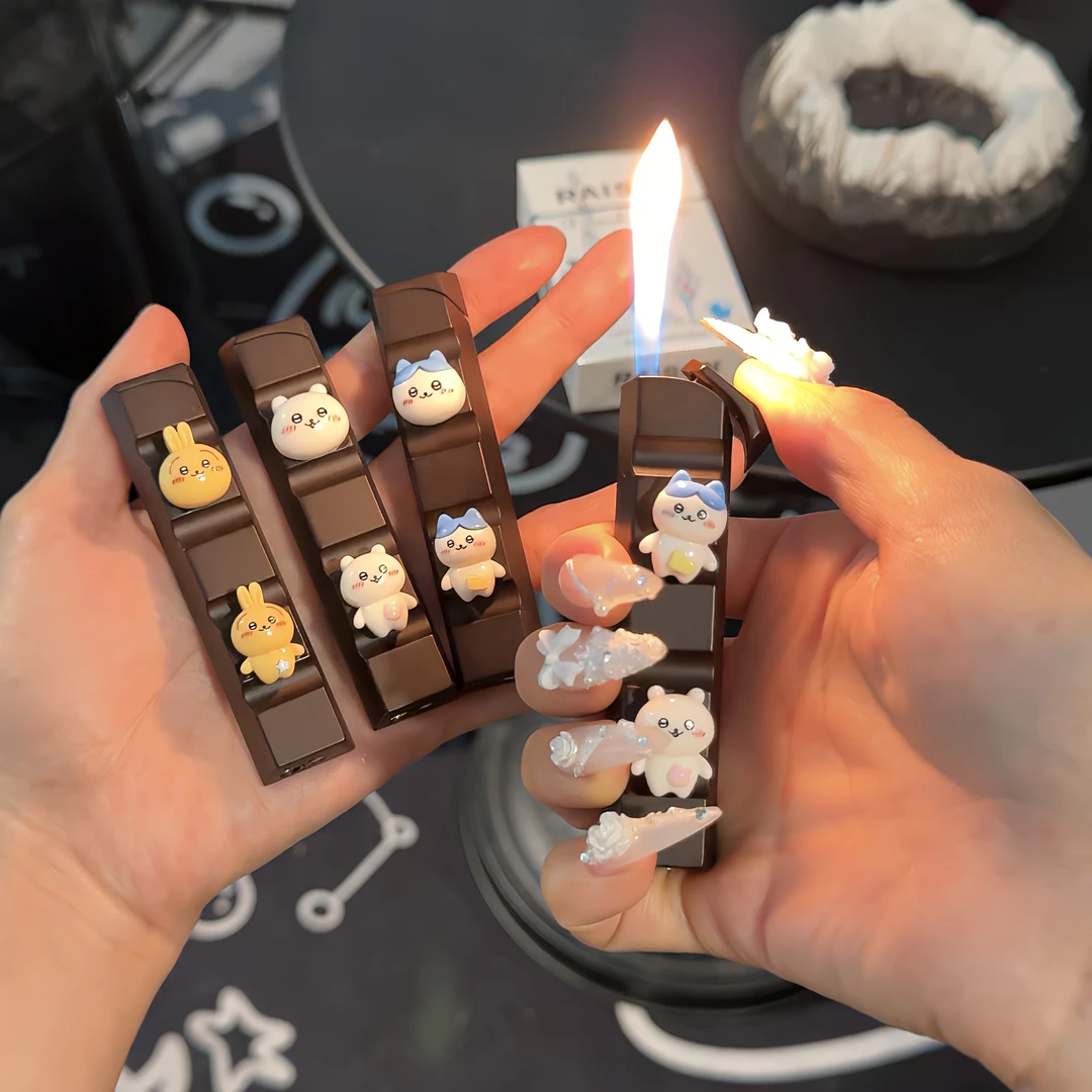 新款创意手作巧克力吉伊卡哇打火机个性玩具送男友礼物搞怪奇特潮