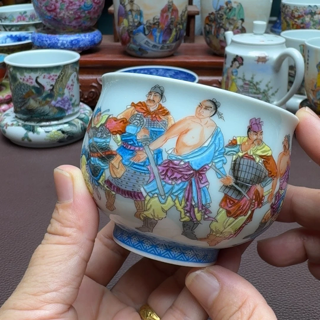 景德镇手工手绘展示