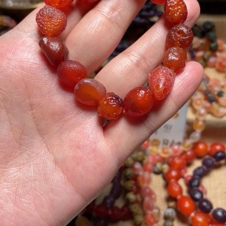玛瑙/玉髓合金手链