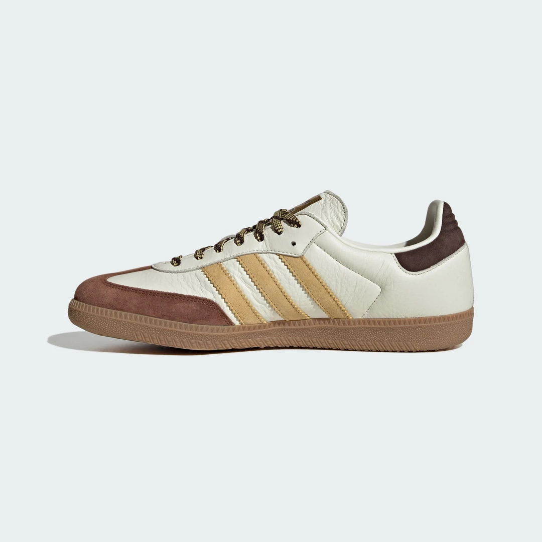 ADIDAS SAMBA OG SHOES 经典 低帮 德训鞋 男女同款 白棕 KI8887