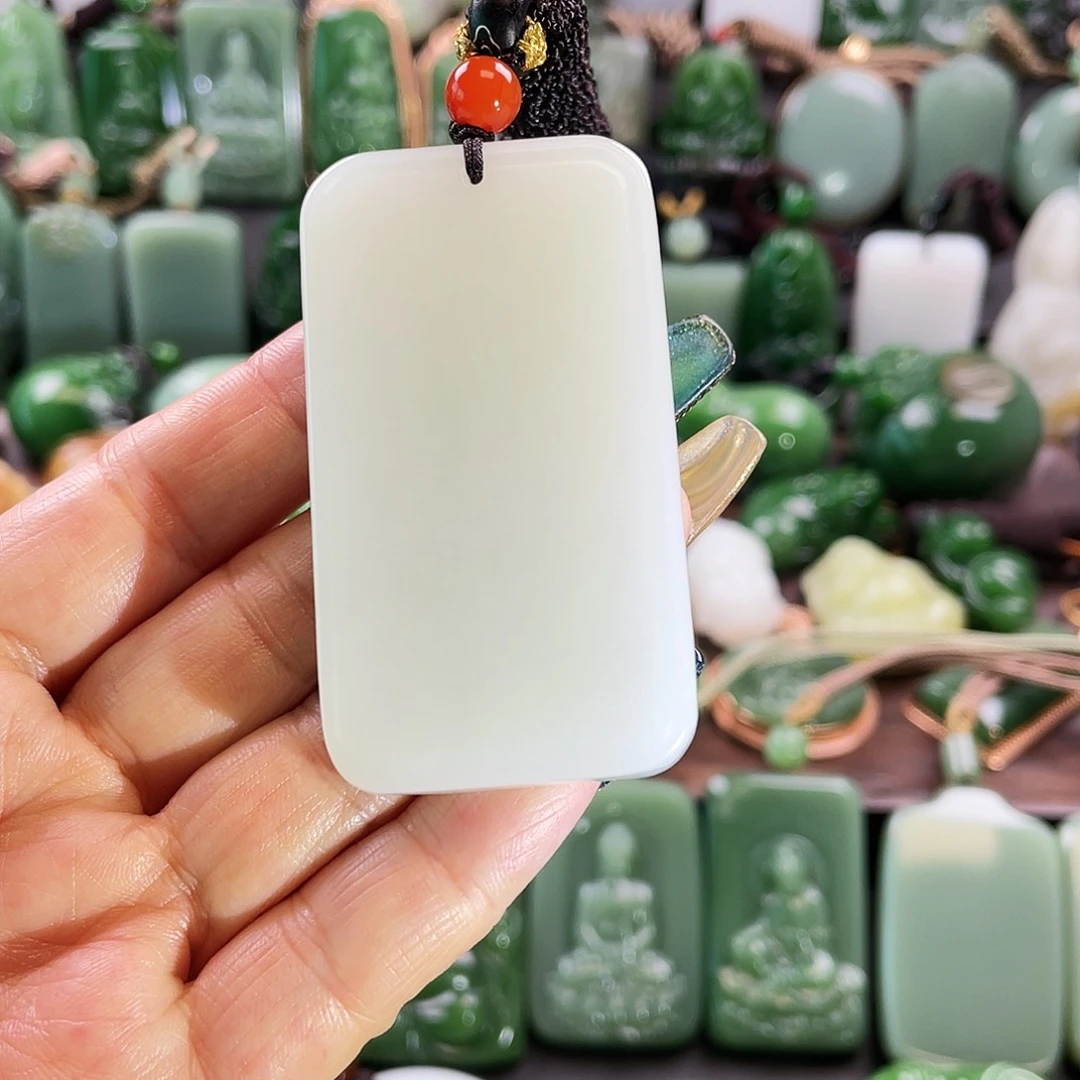 和田玉挂件未镶嵌