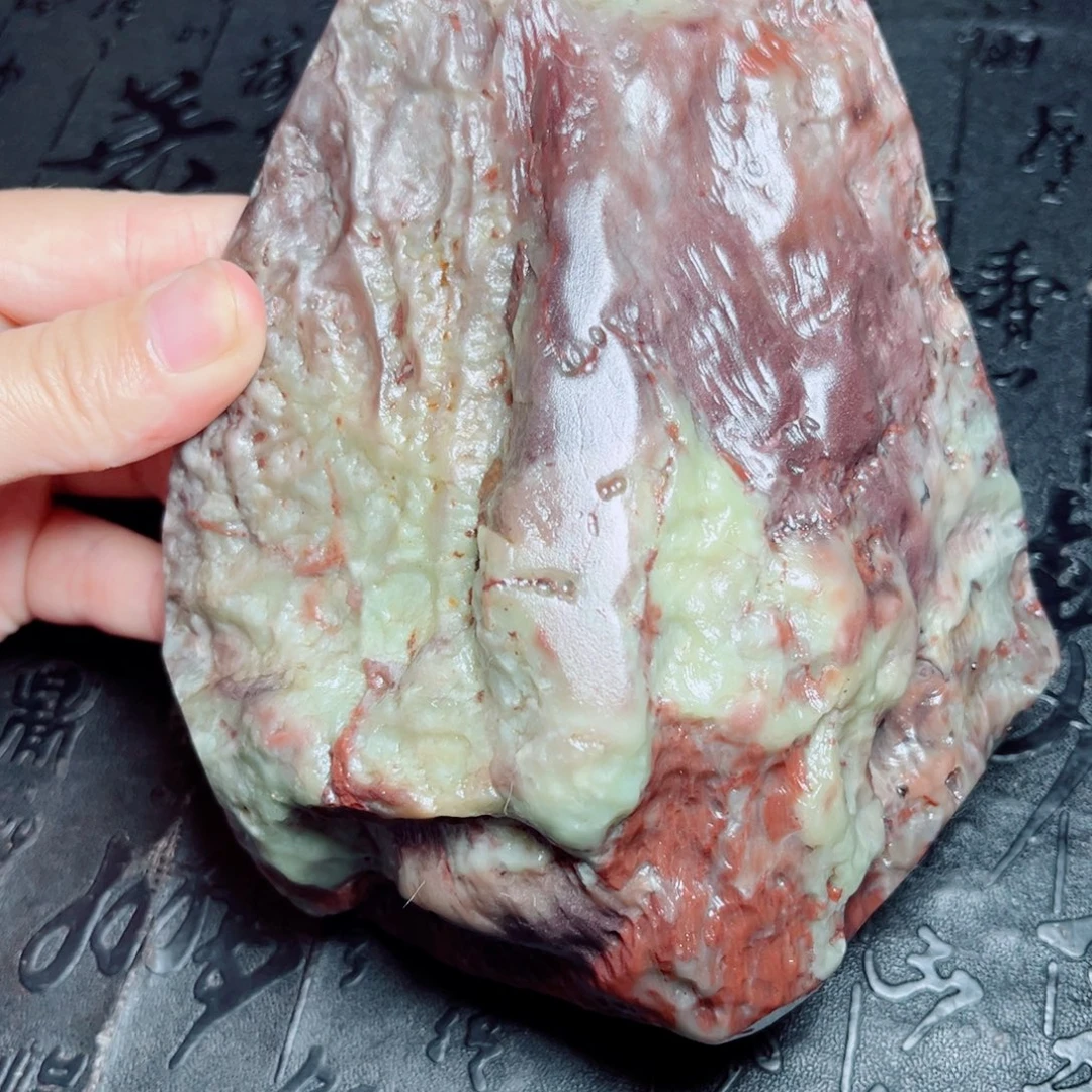 昌化石其他昌化豆青硃砂石