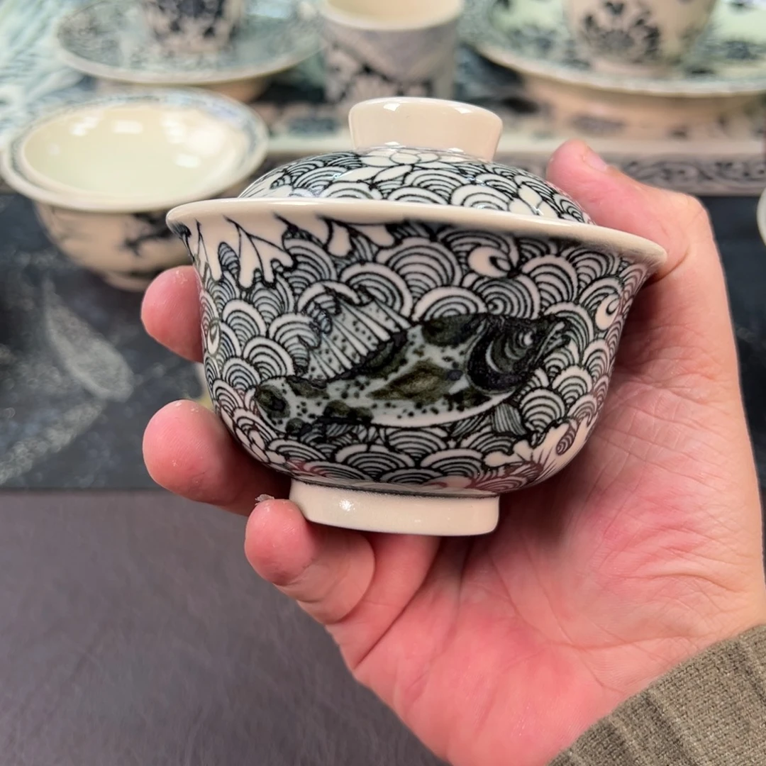 陶景德镇手工手绘陶瓷