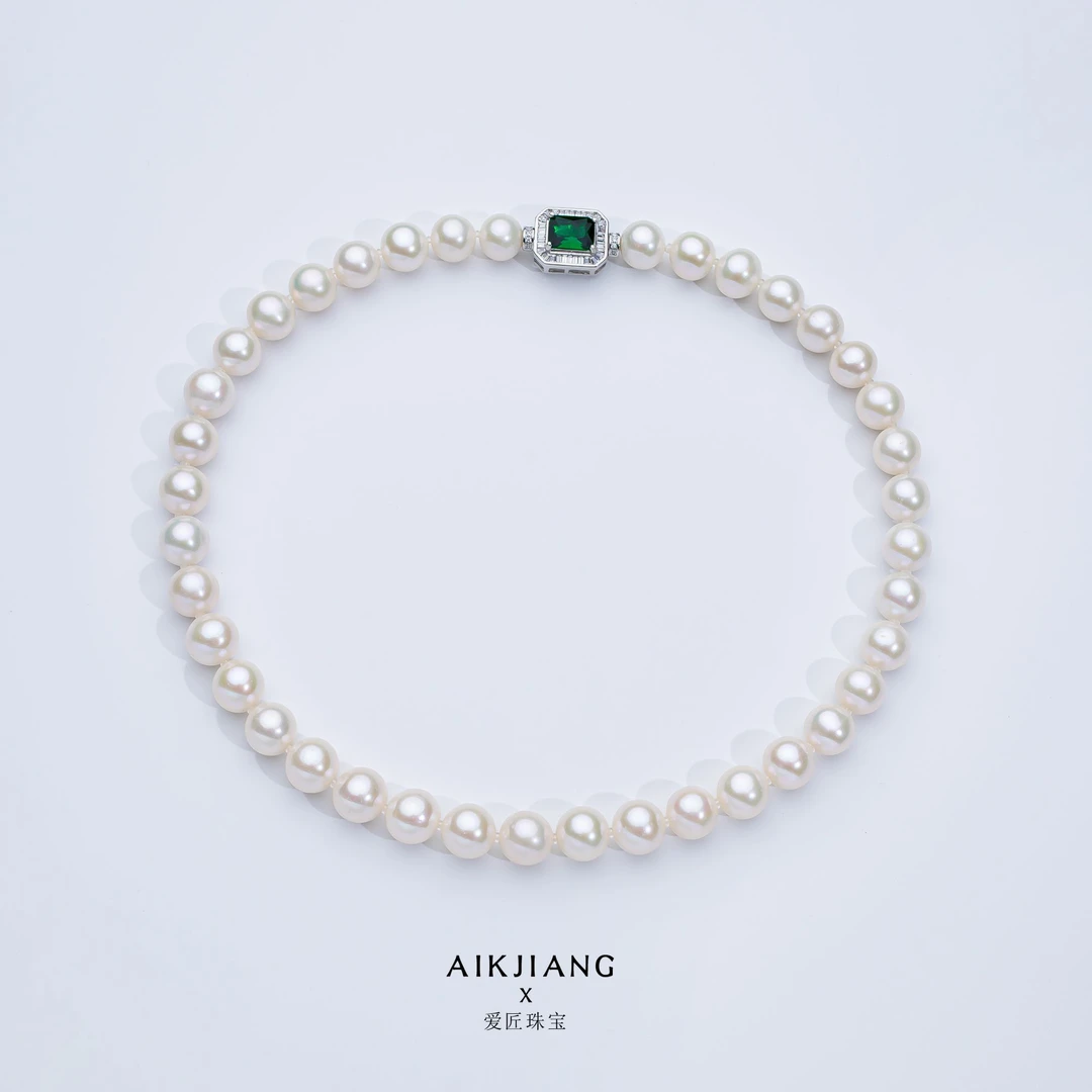 AIKJIANG/爱匠【白总】伯爵夫人暴大点位淡水无核珍珠项链 赠三件套