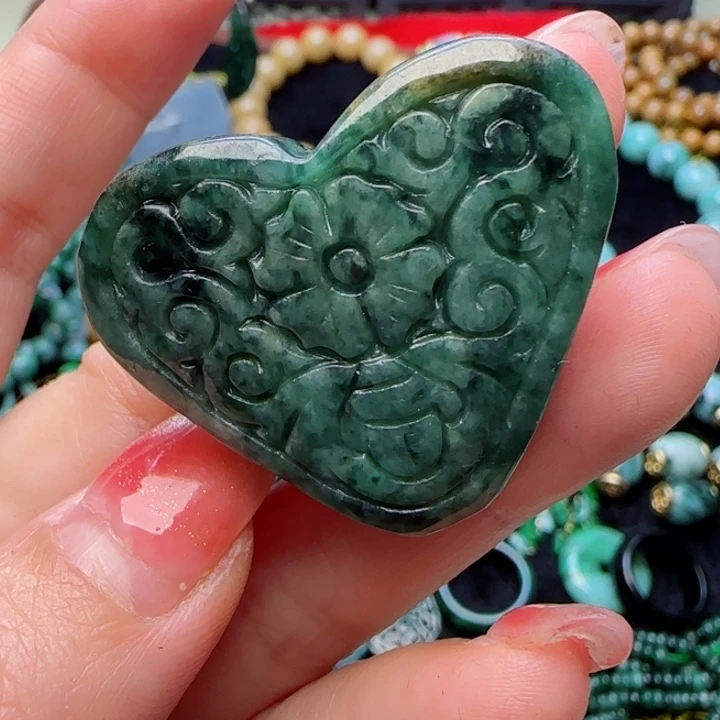 翡翠颈饰未镶嵌珞*天然A货