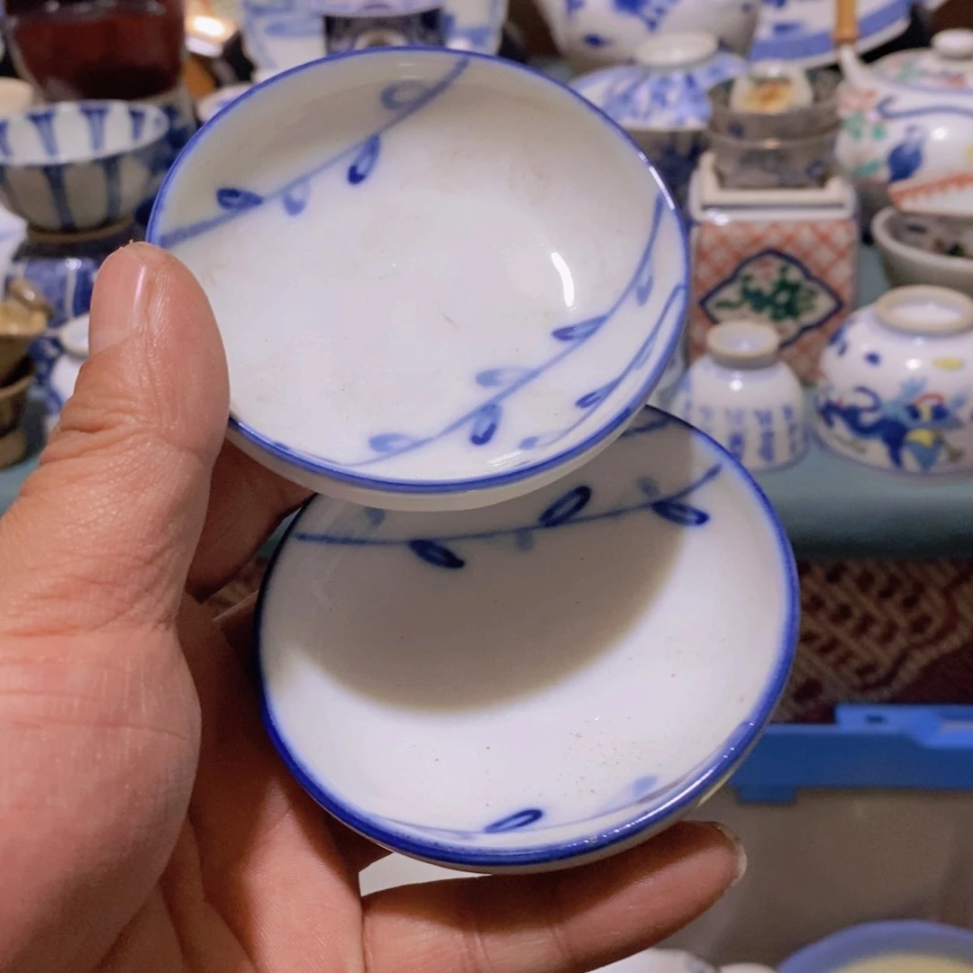 瓷片舶来瓷器满28包邮当日凑单