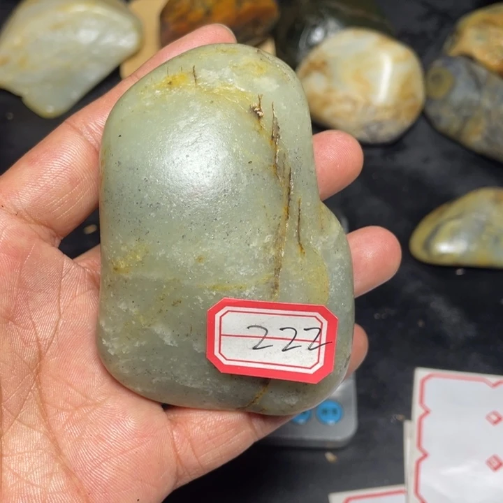 颈饰未镶嵌和田玉222