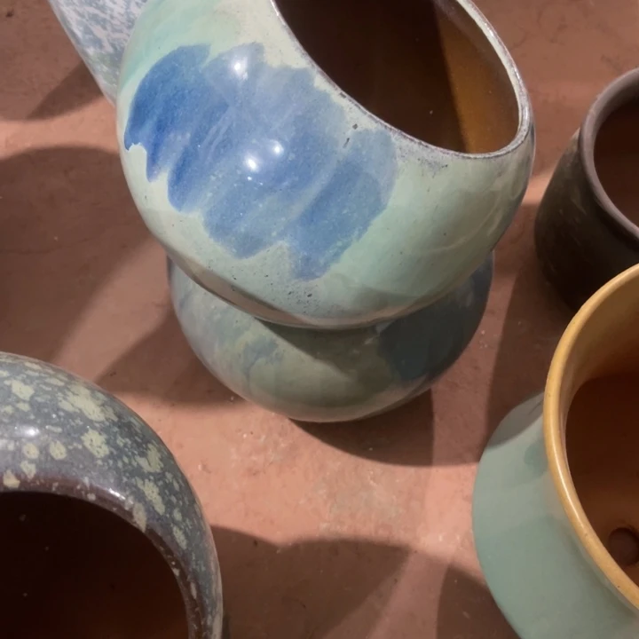 花盆紫砂口径14高度16两只正品