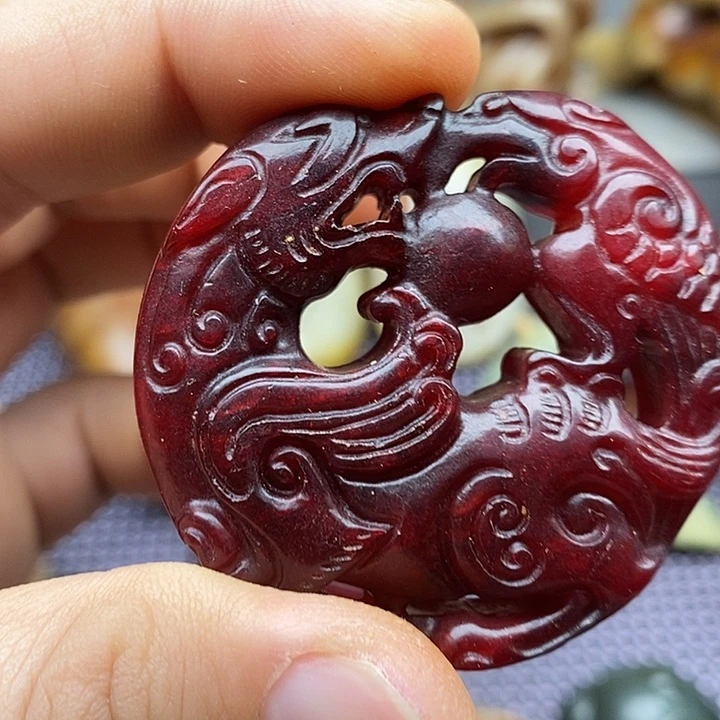 未镶嵌蛇纹石玉颈饰