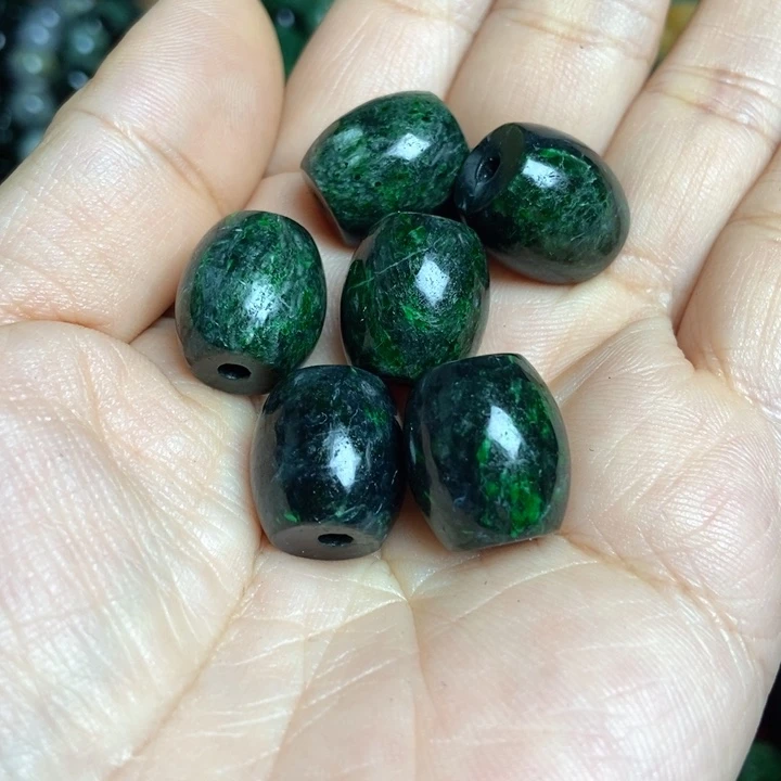 翡翠散珠W****水6颗珠子一起