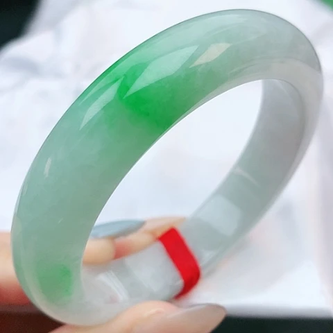 未镶嵌手镯翡翠54圈口882913