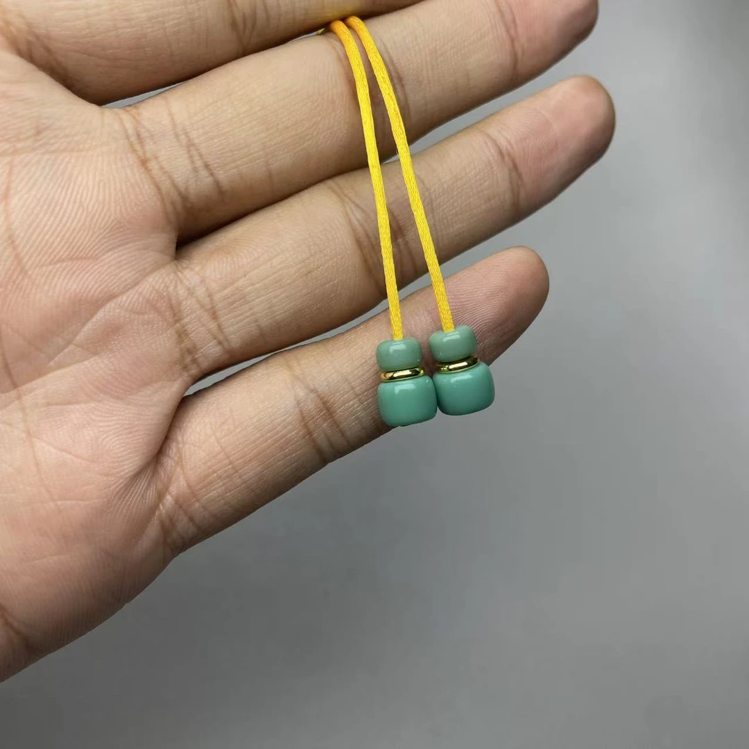 DIY配饰 超高颜值琉璃弟子珠  所有串可用  金色是铜合金隔片