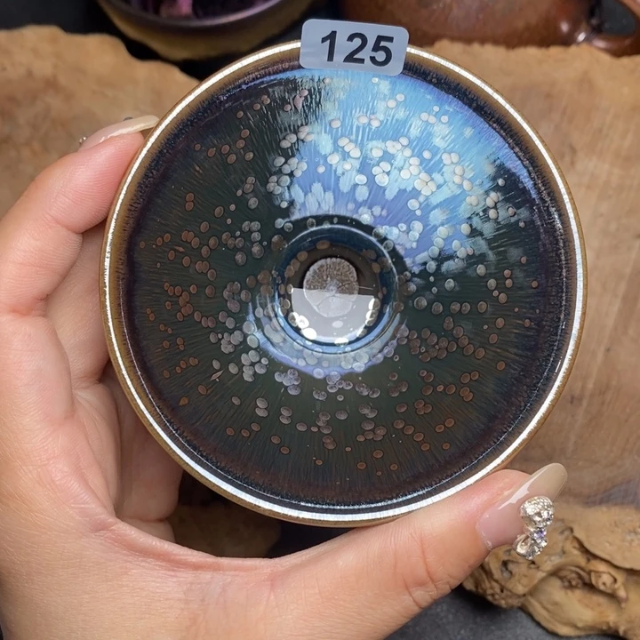 茶盏建窑建盏主人杯125