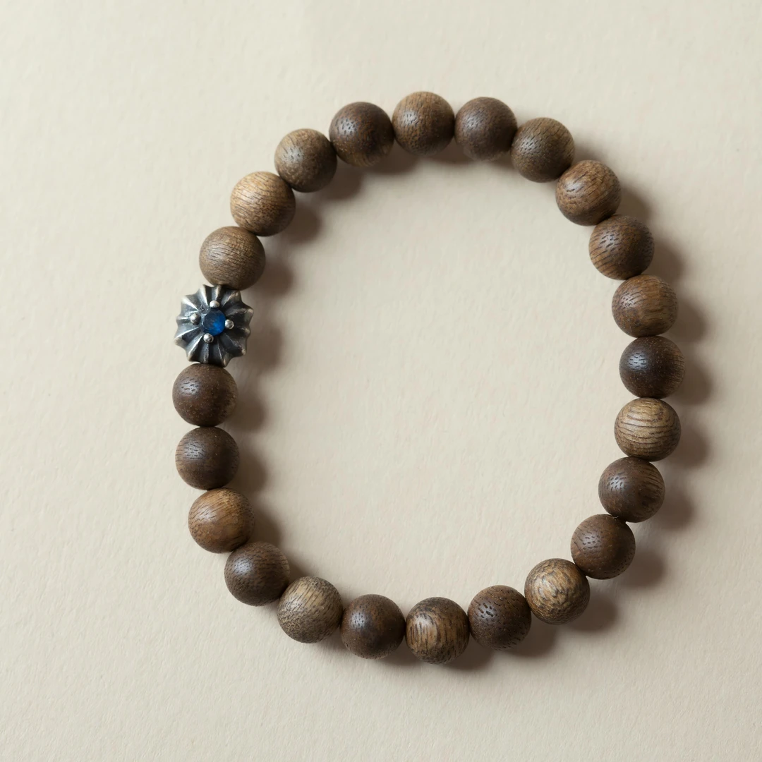 淘换堂 沉香[帝师专属]小花款式圆珠手串-8mm-DS0013-多样性发货