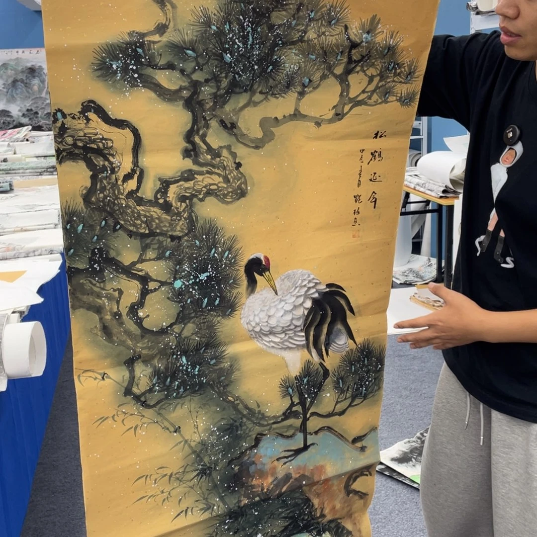 国画手绘国画欣赏一下