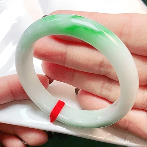未镶嵌手镯翡翠正圈2489
