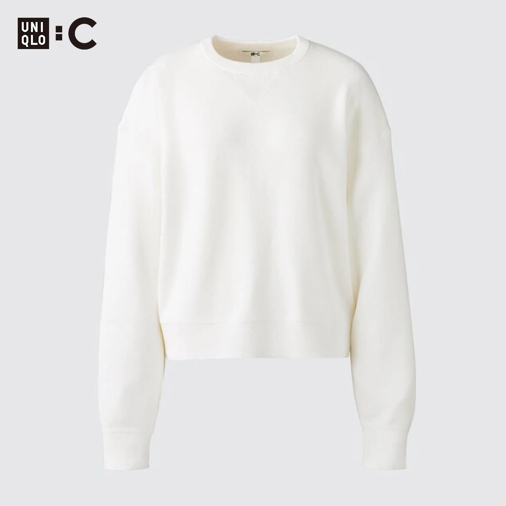 优衣库C系列合作款女装柔滑棉质圆领针织衫休闲毛衣毛衫475053