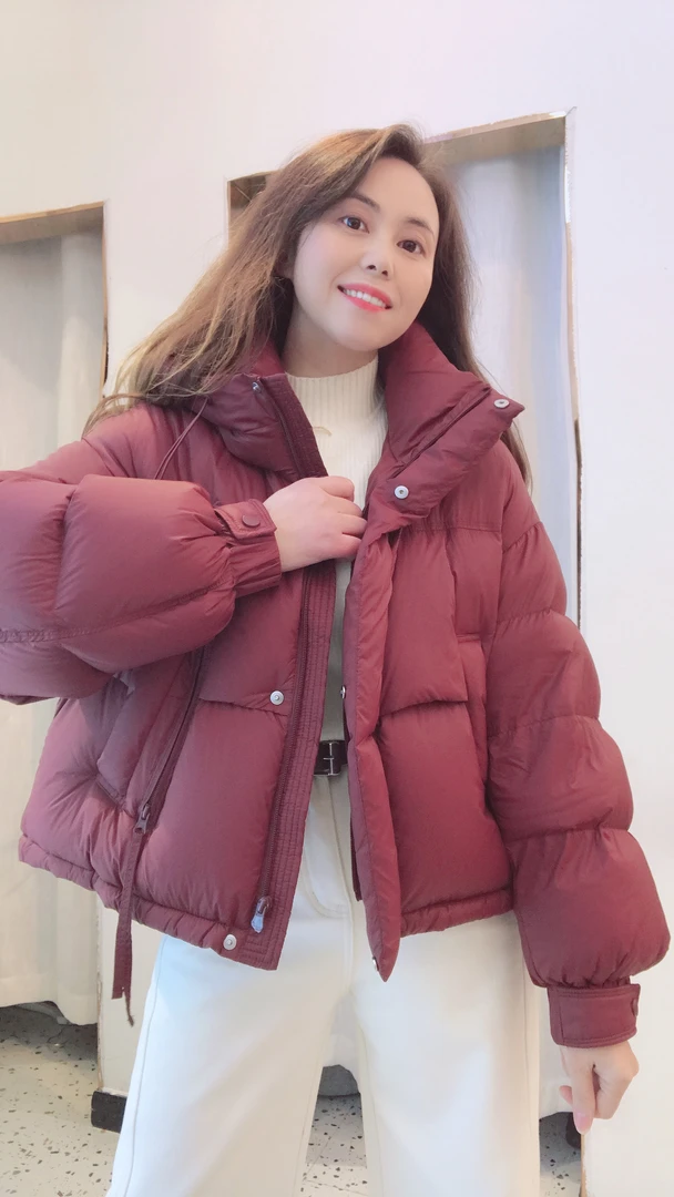 麦寻短款连帽YRDZQ008