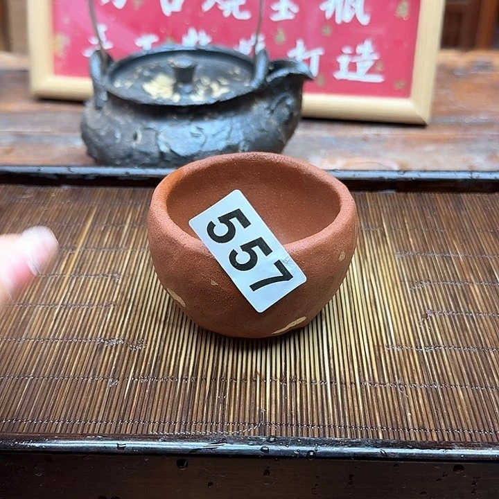 纯手工制作粗陶茶具