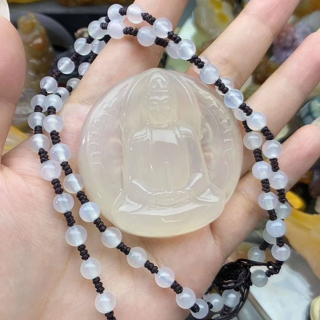 玛瑙/玉髓未镶嵌颈饰