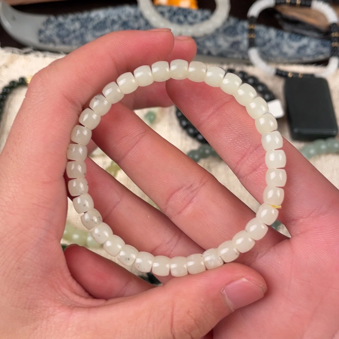 未镶嵌手链和田玉张*柱