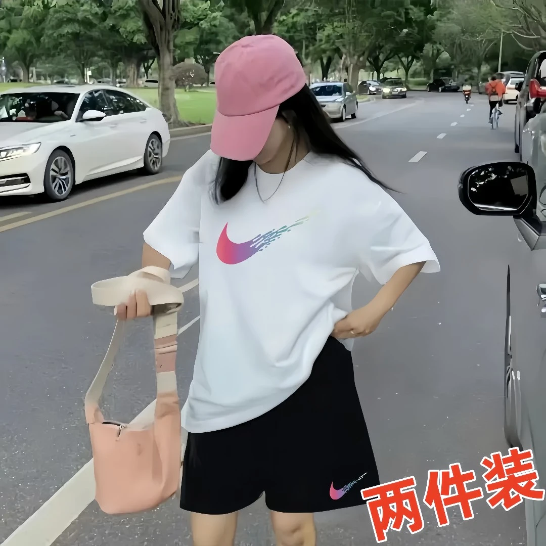 旗舰店奥特莱斯正品休闲运动两件套透气舒适清爽通勤透气轻奢潮流