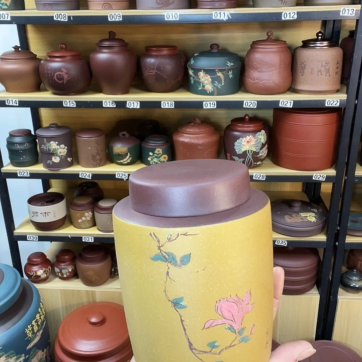 紫砂茶叶罐紫砂茶叶罐