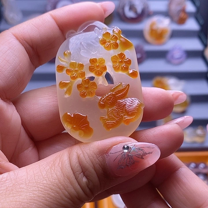 玛瑙/玉髓颈饰未镶嵌