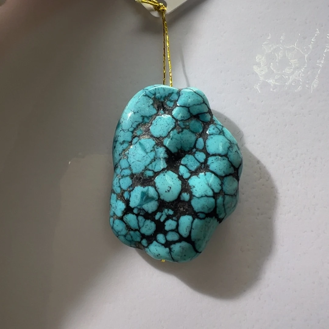 绿松石未镶嵌挂件
