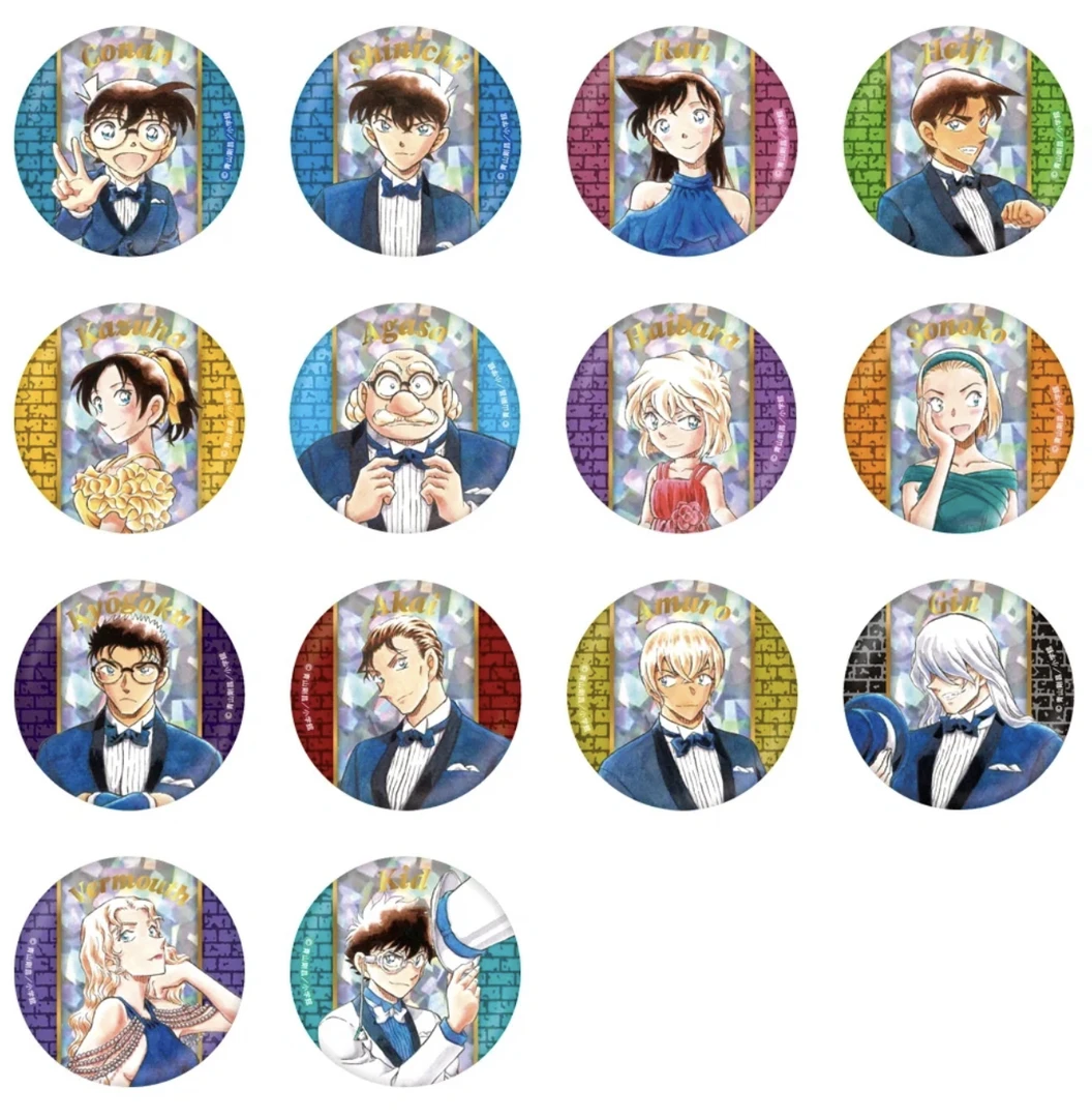 名侦探柯南 30周年 吧唧盲盒（默认代拆）