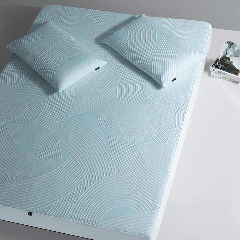 【秘境家纺】3DMax软凉席床笠罩床笠三件套夏季凉感席子床垫保护罩