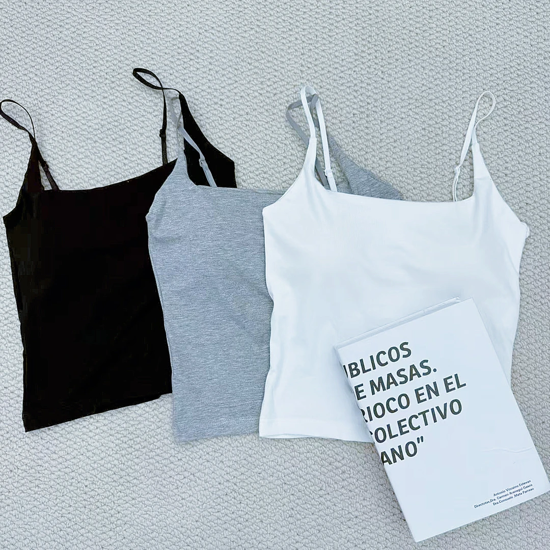 静静推荐 （2件装）新款聚拢百搭吊带美背702