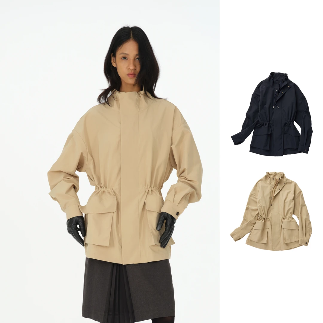 REFOUND TEN设计师品牌抽绳工装夹克GoGoBuyer买手店DY5R15039