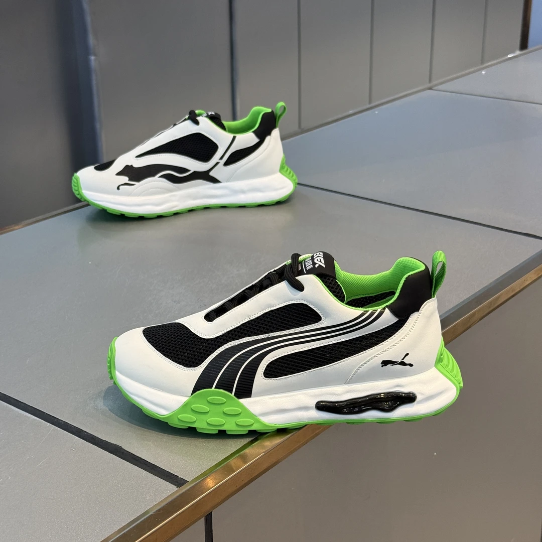 2025夏季新款男网布透气鞋潮流时尚鞋高帮鞋厚底鞋夏季户外运动鞋