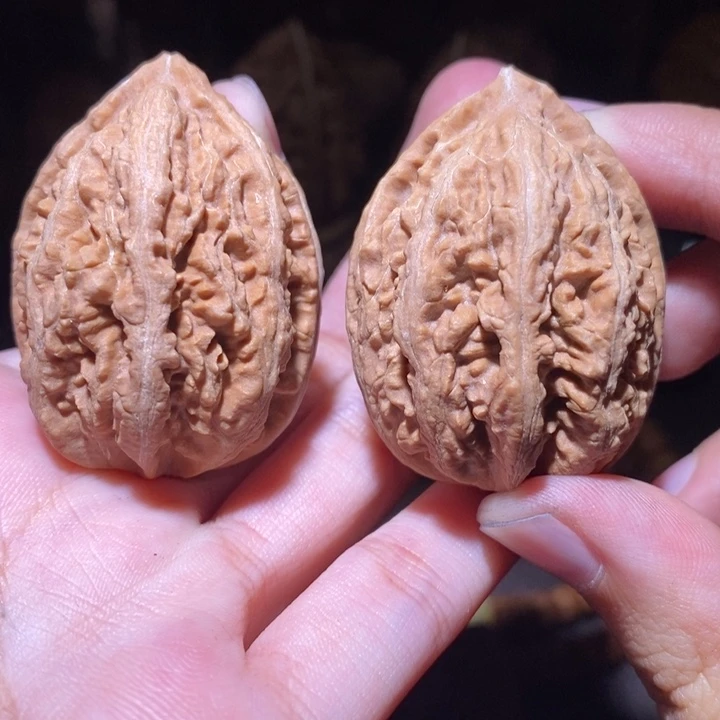 把件文玩核桃东北野生楸子小园 209