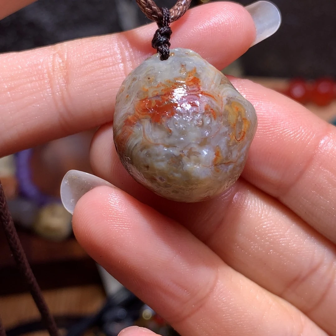 未镶嵌玛瑙/玉髓珠宝半成品